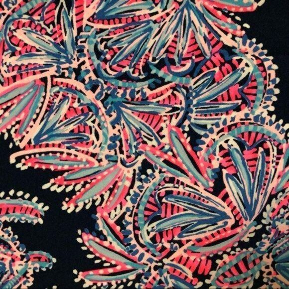 Lilly Pulitzer Sandra Jumpsuit Oyster Bay Size 0 - Picture 6 of 12